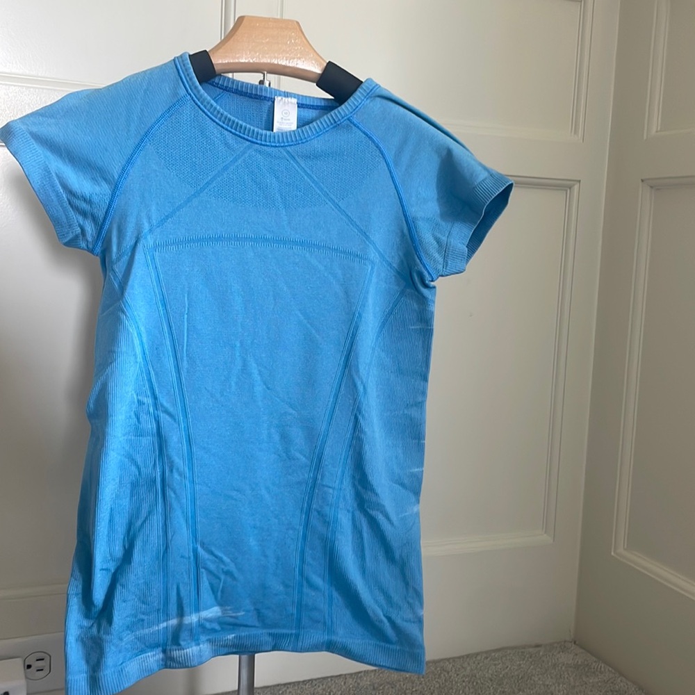 Girls Ivivva Blue Workout Shirt